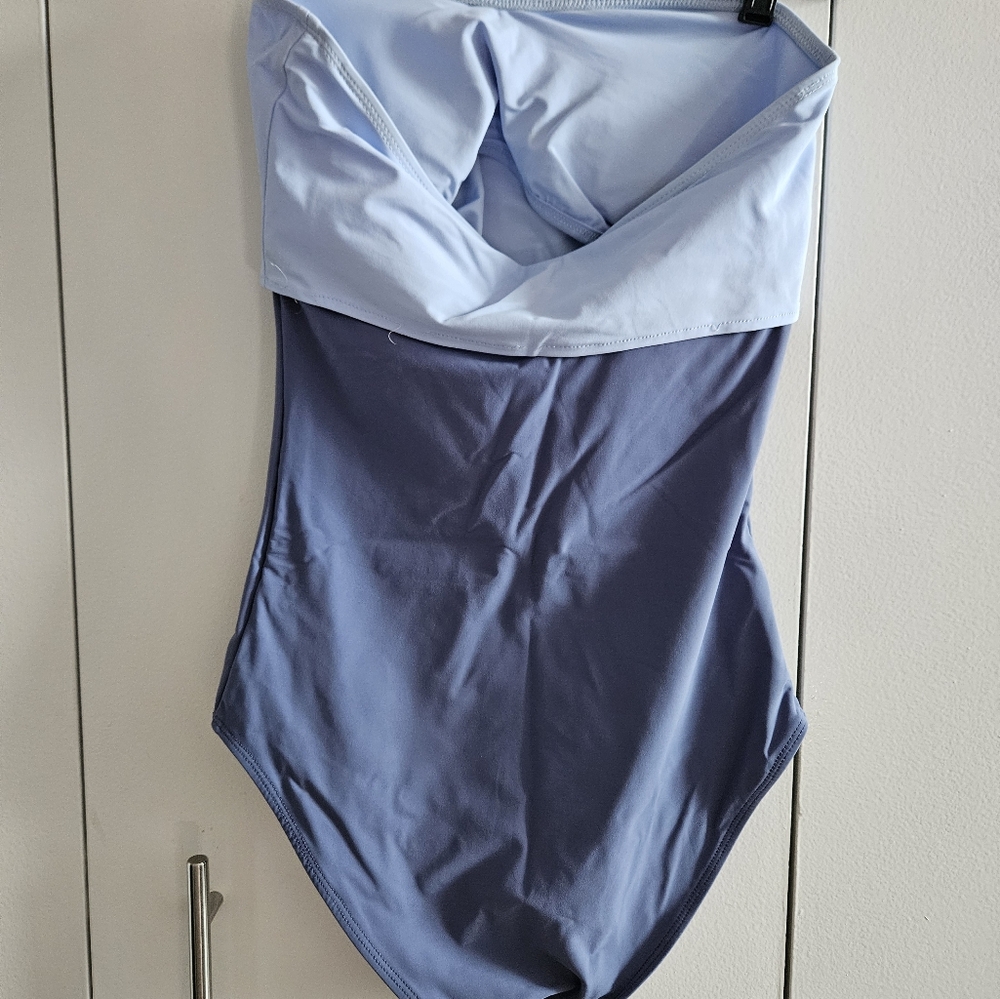 Flagpole mate blue Nora Tied One-Piece Swimsuit S - Picture 2 of 7